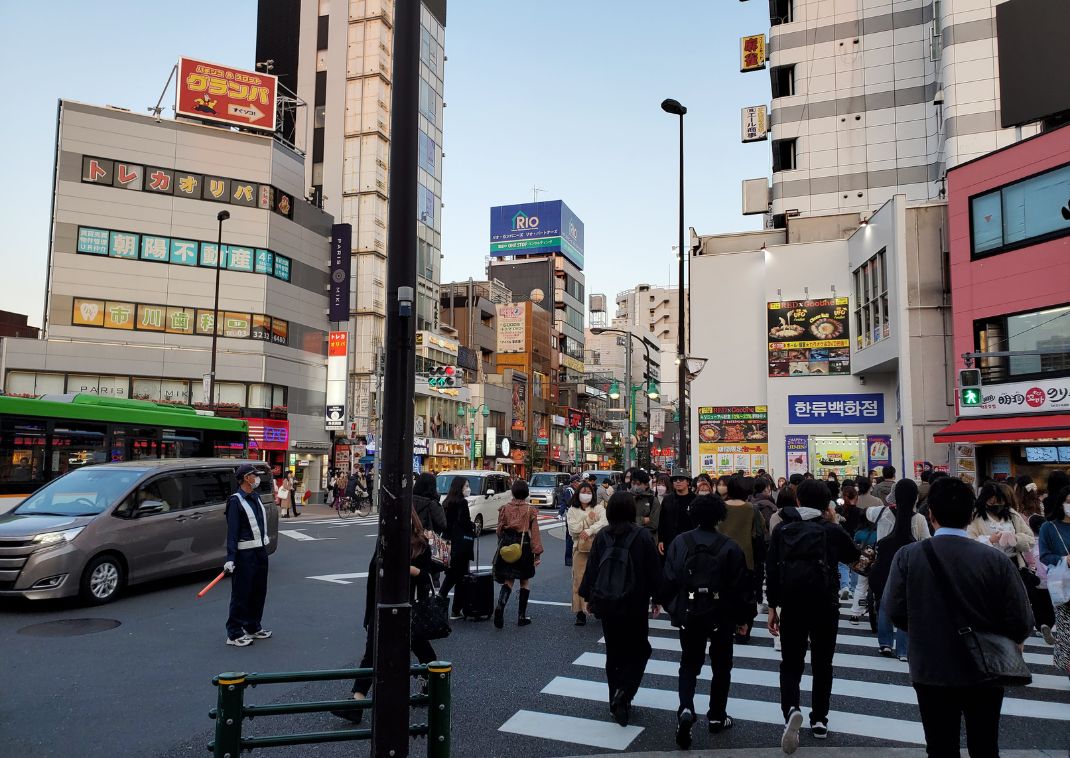 Getting in Okubo