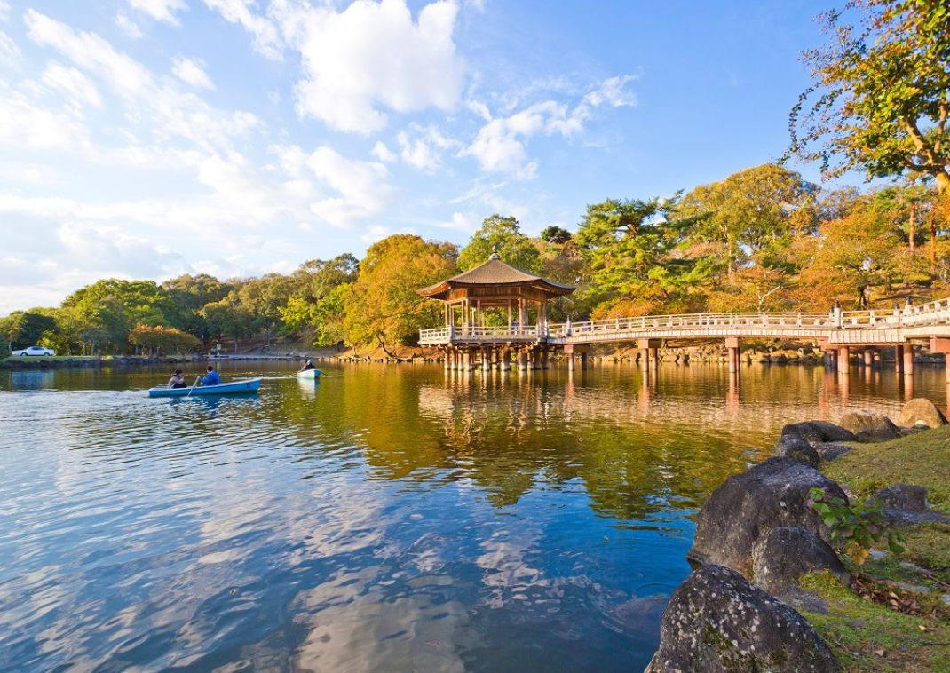 Ara Pond, Nara Park, Japan
