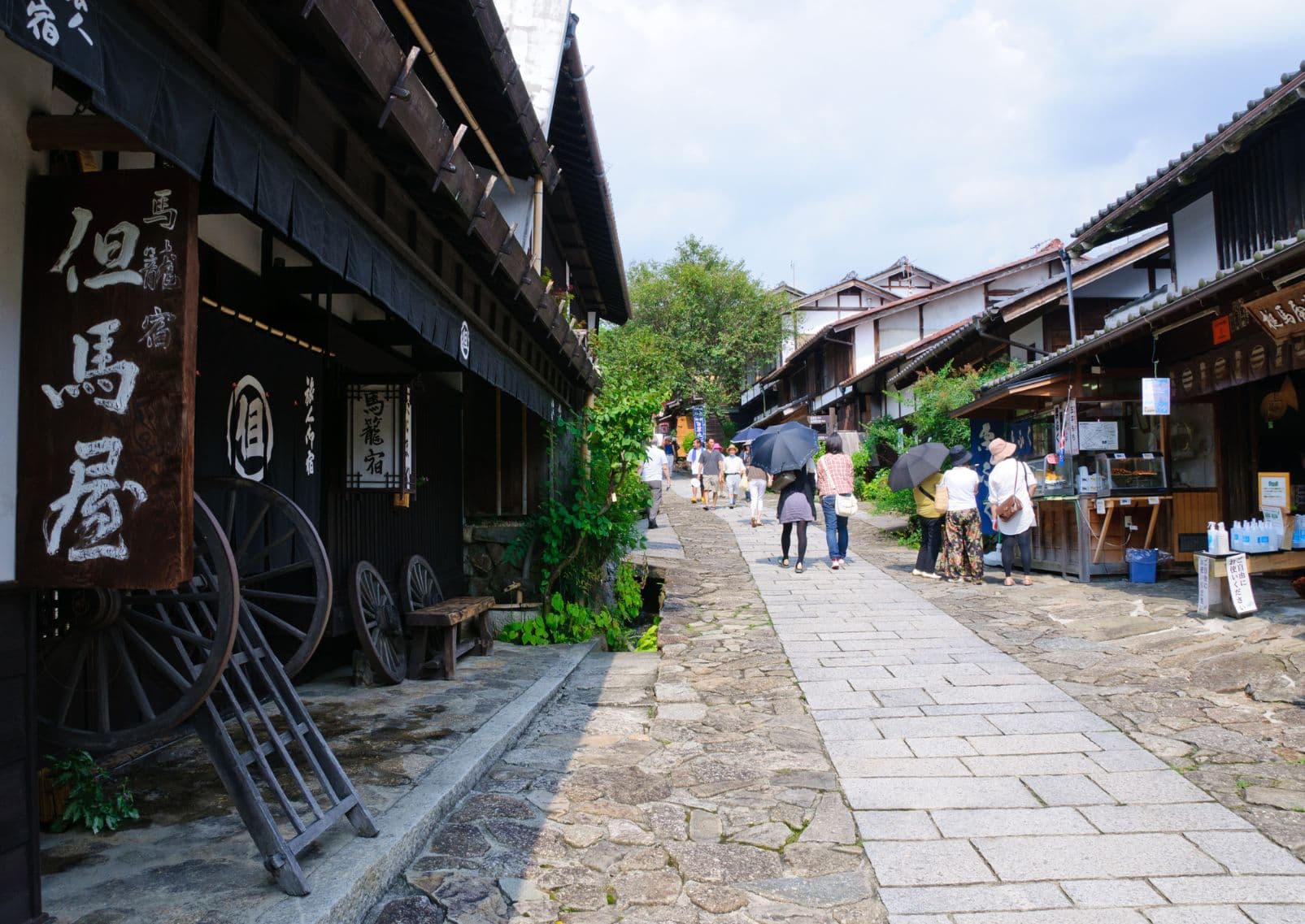 Souvenir shop in Magome-juku, Japan