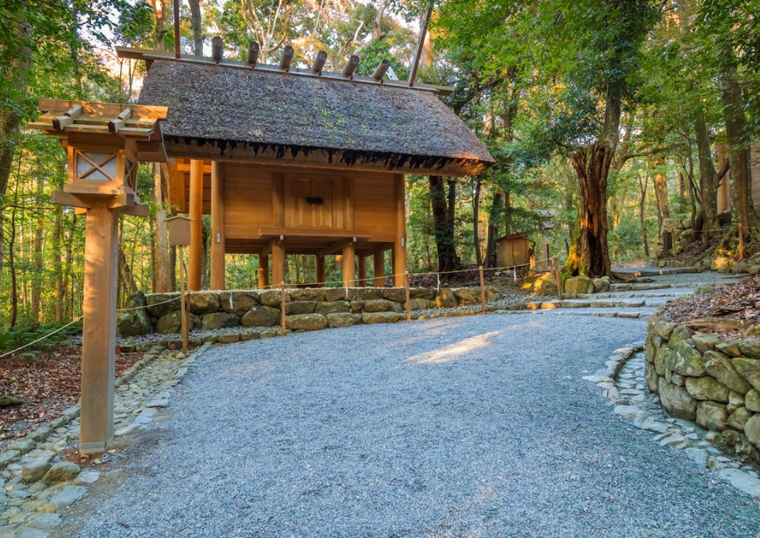 Ise Shrine’s inner shrine, Naiku, Japan