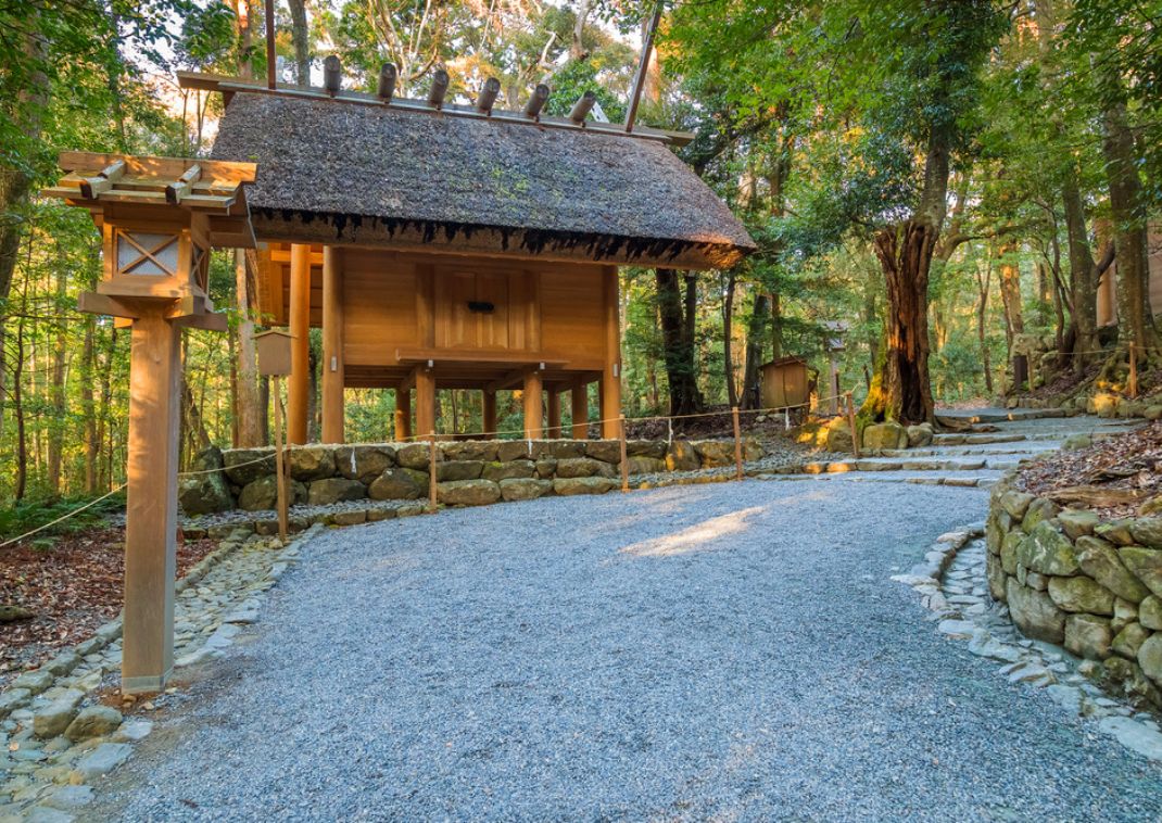 Ise Shrine’s inner shrine, Naiku, Japan