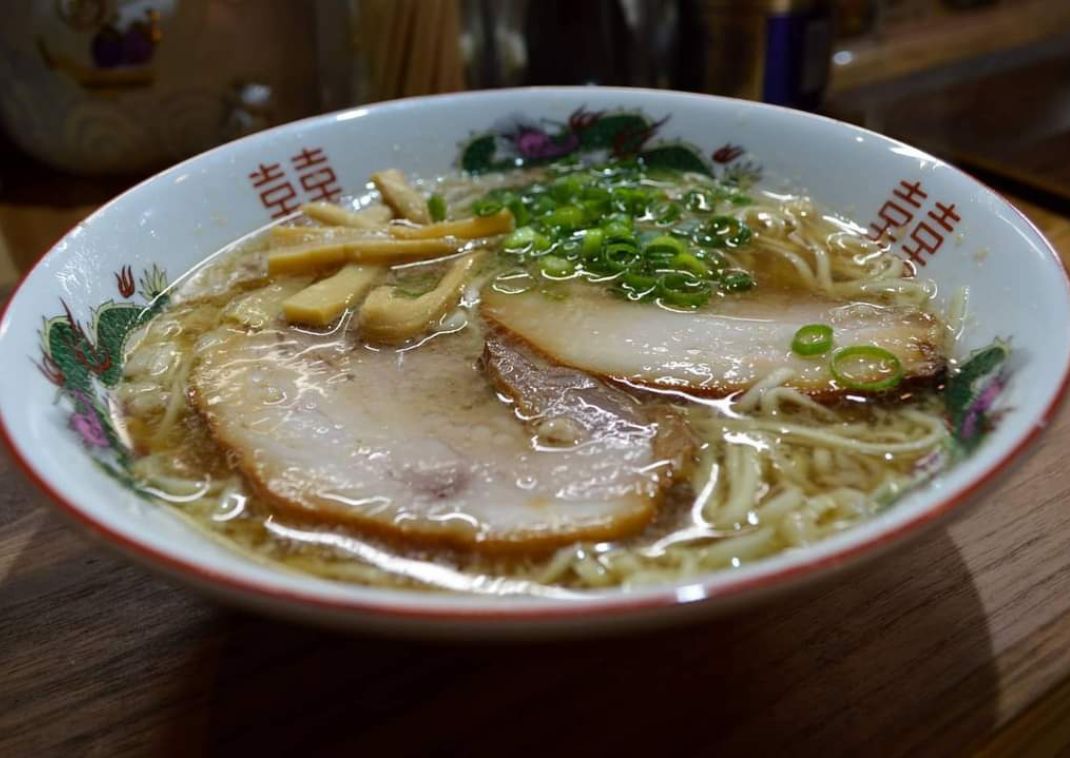 A bowl of Onomichi Ramen