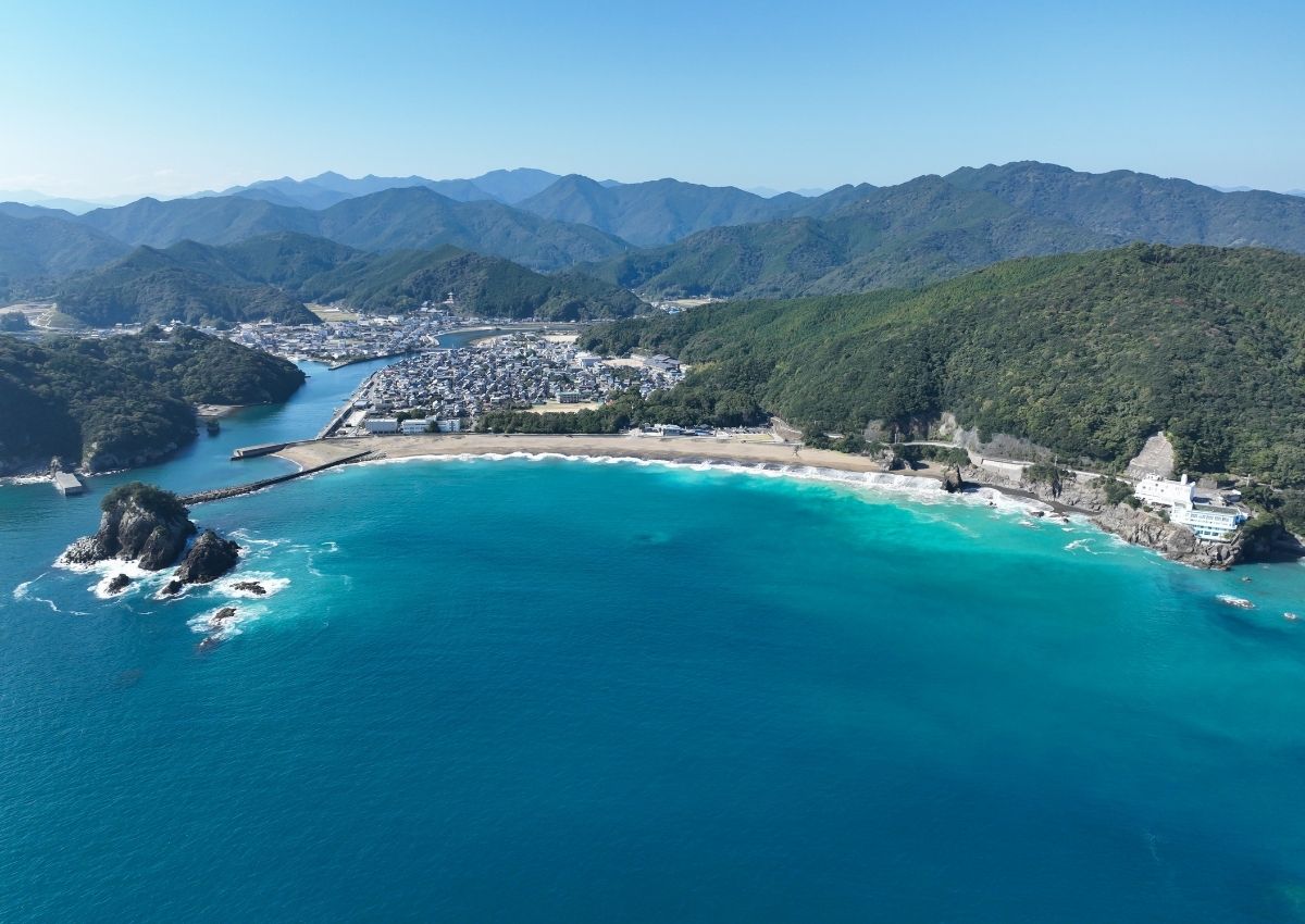 Ohama beach in Tokushima Prefecture