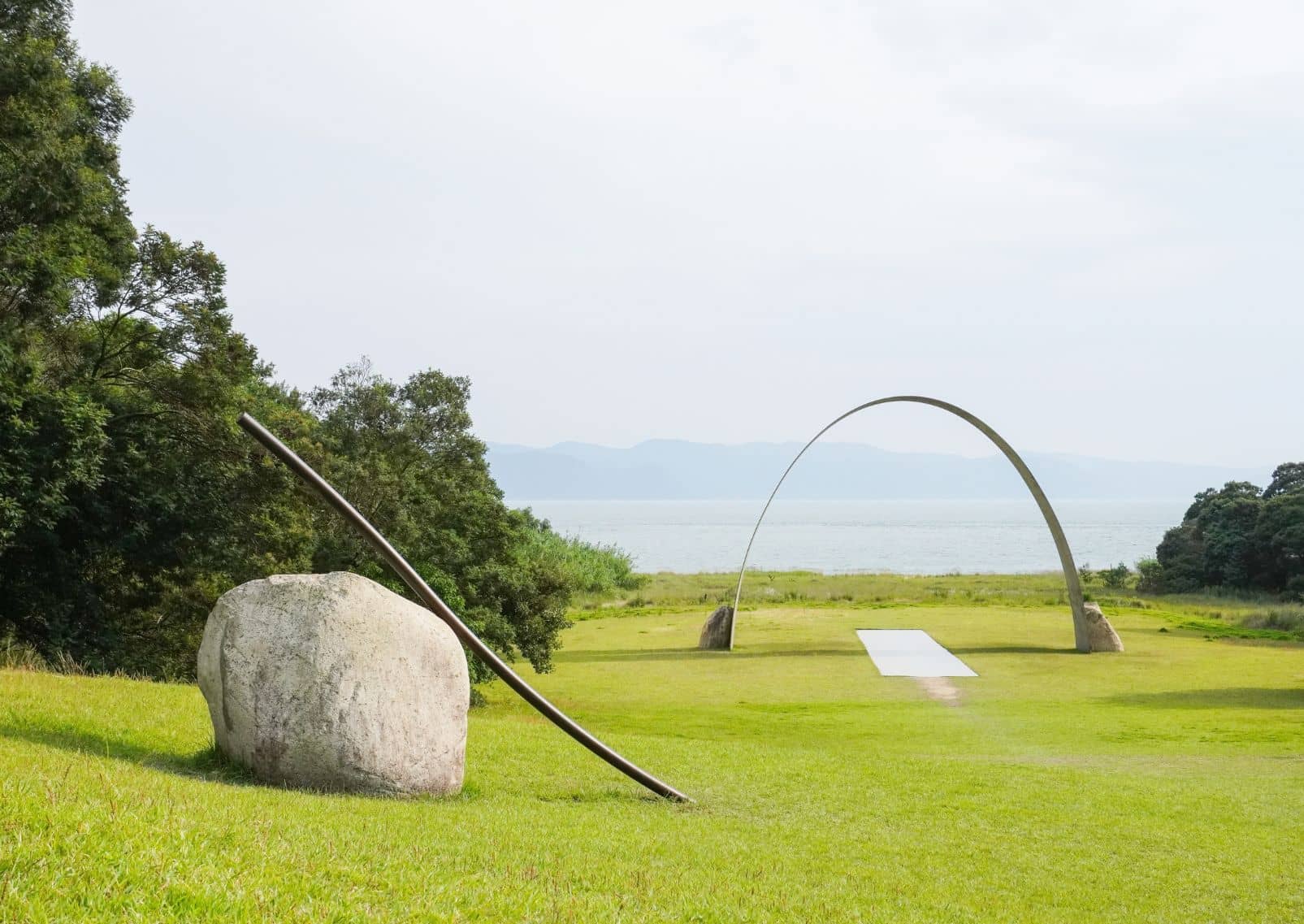 Artworks at the Benesse Art Site, Naoshima, Japan