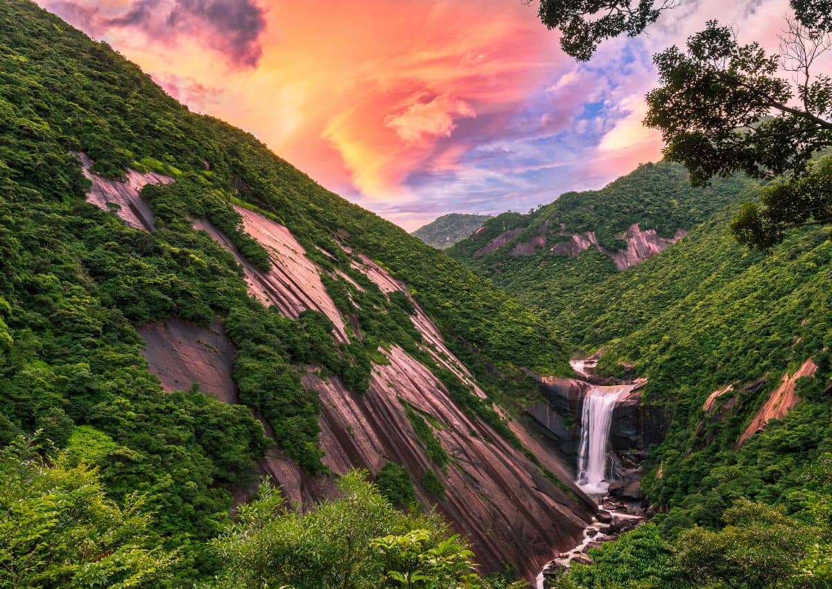 Waterfalls at Yakushima Island, Kagoshima