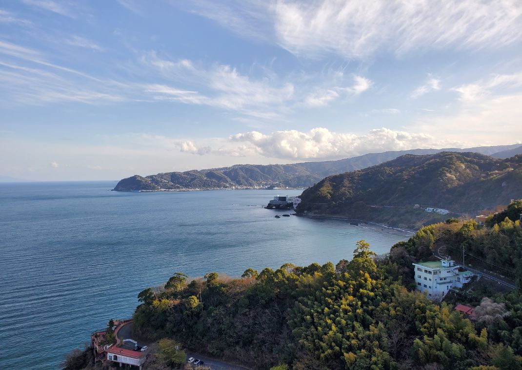  View from the top of Atami Castle