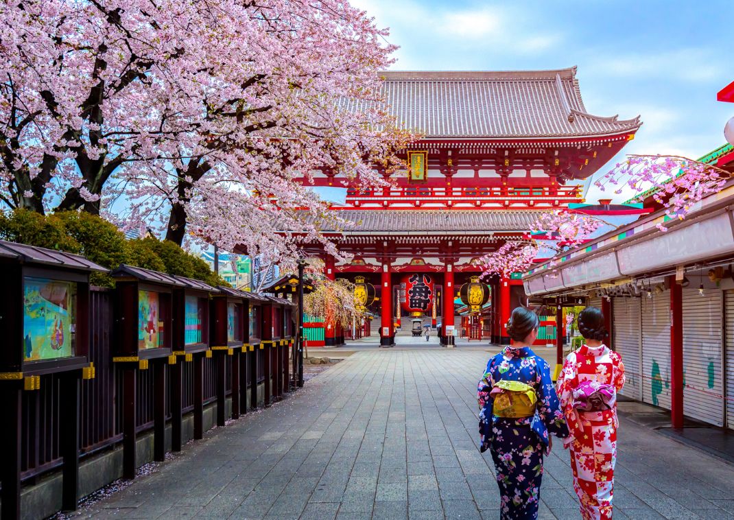 Sensoji Temple in Asakusa, Tokyo, Japan