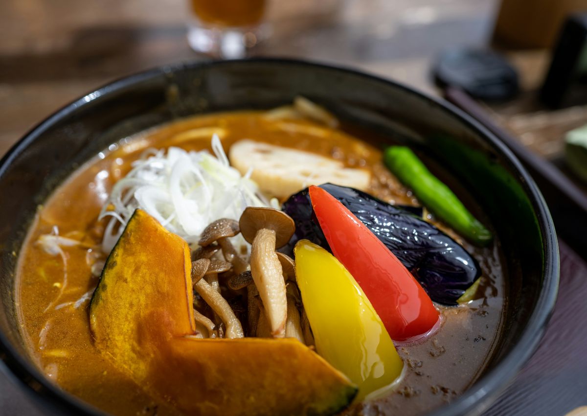 Japanese soup curry