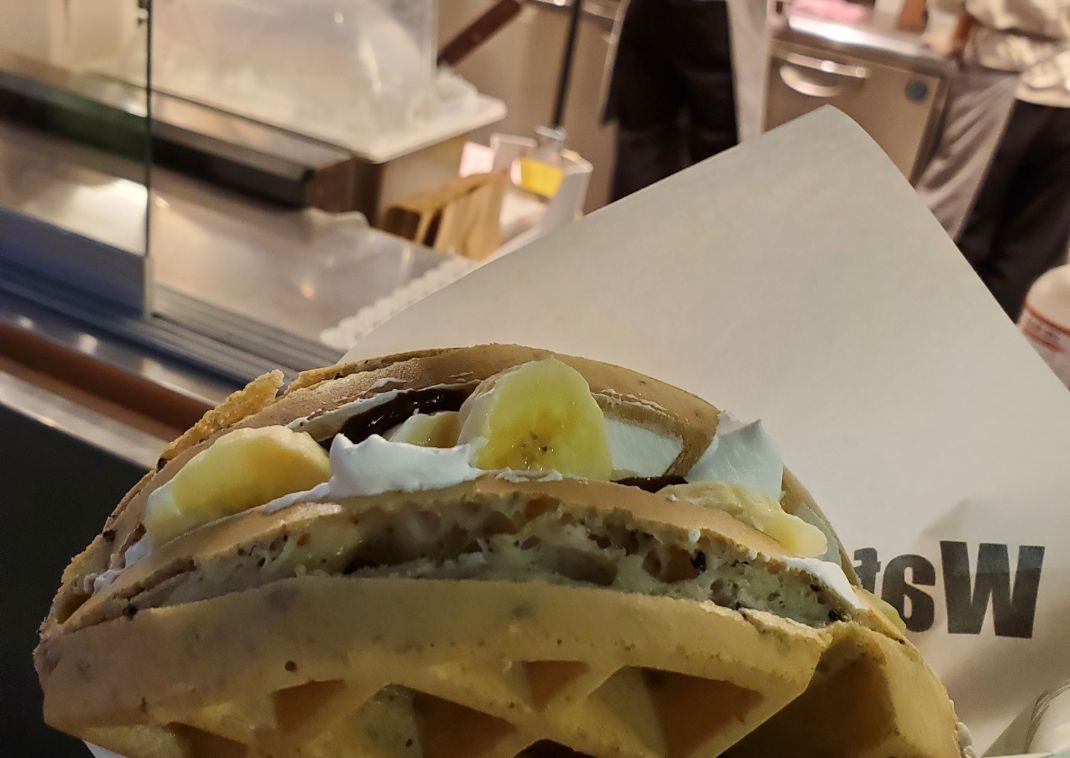 That waffle, though…