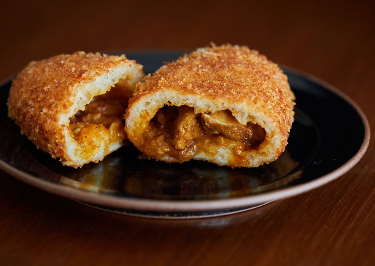 Japanese curry bread