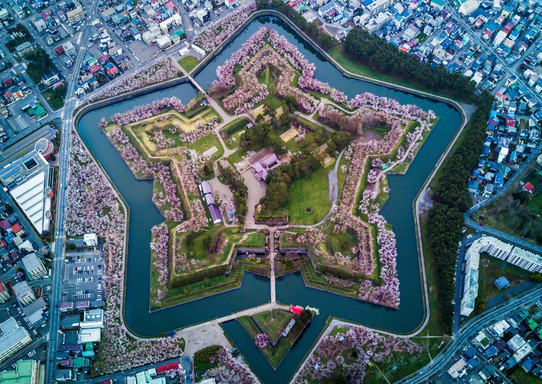 Goryokakaku Fort in Hakodate
