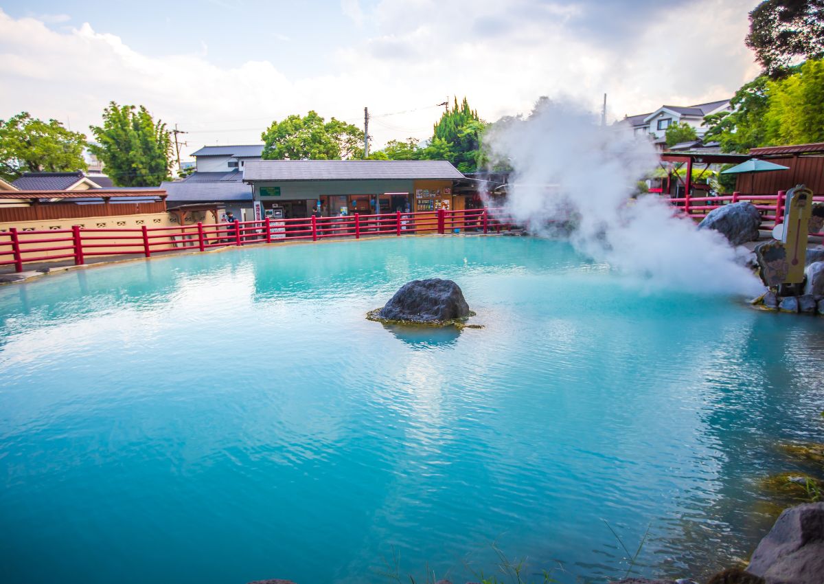 Oita Prefecture, Beppu Hell, Tour Kamado Hel