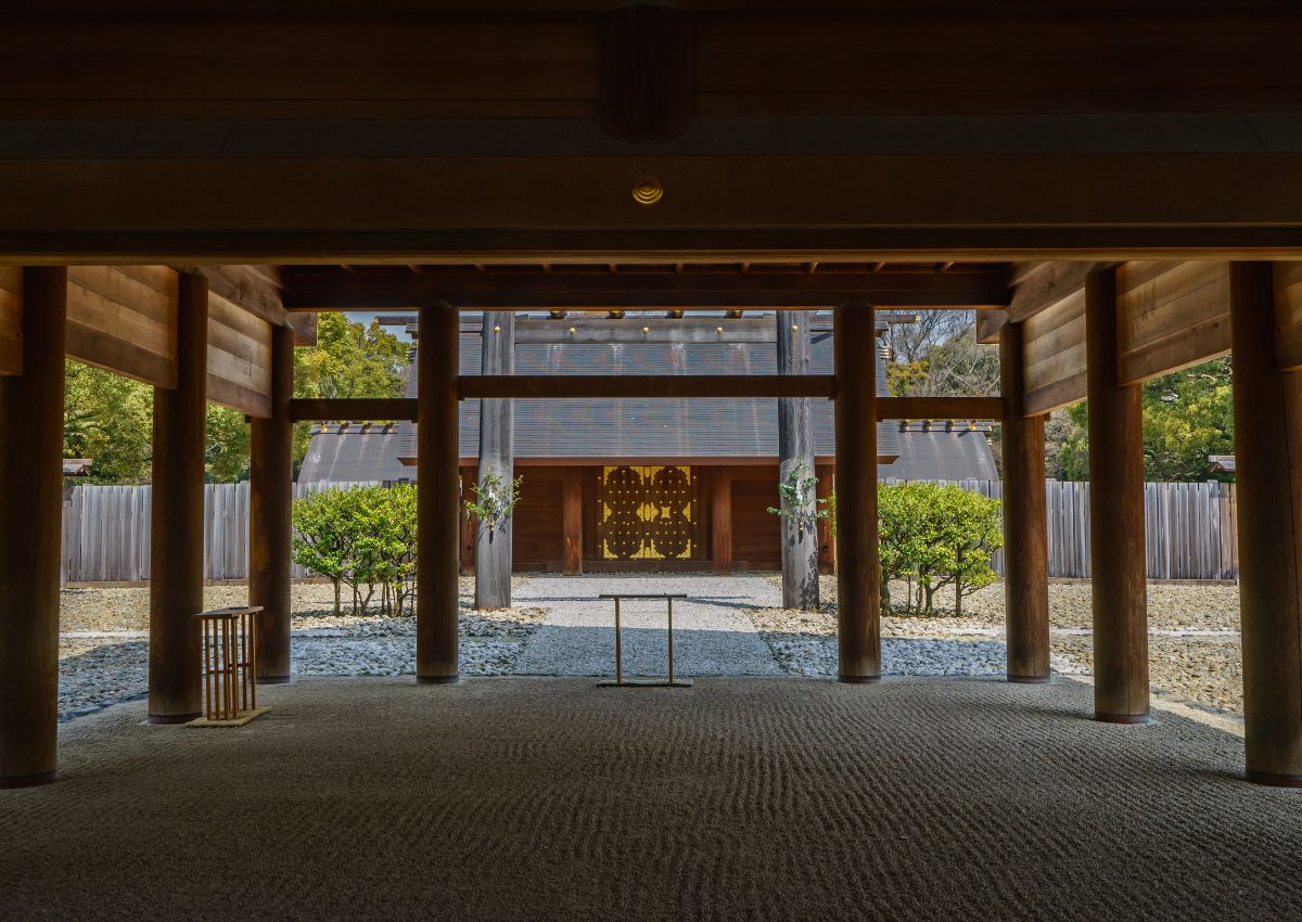 Inside Atsuta Shrine, Nagoya