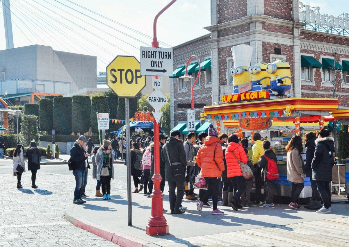 Minion themed shop in Universal Studios Japan, Osaka