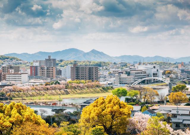 Okayama cityscape