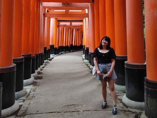At Fushimi Inari Shrine, Tokyo