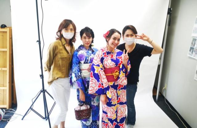 2020 yukata and kimono collection photo shoot