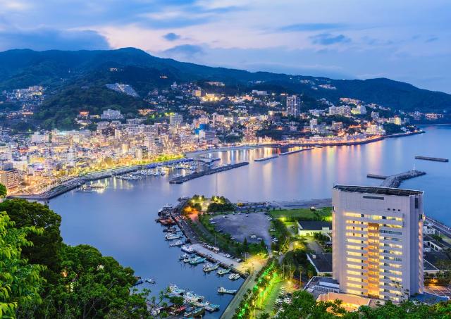 Atami’s sailboat harbour