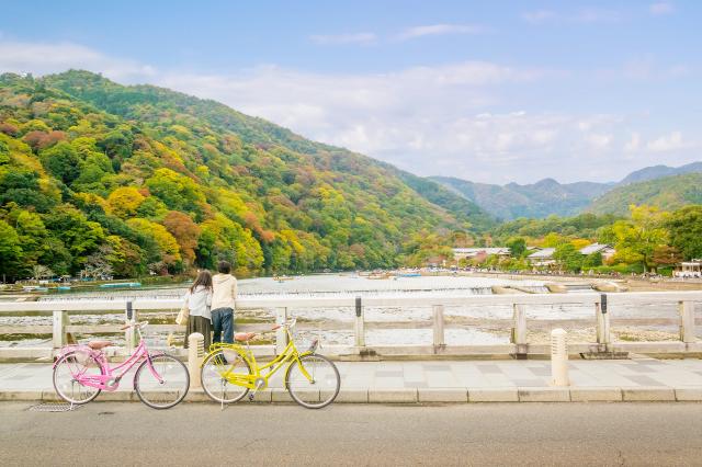 Arashiyama by bike 