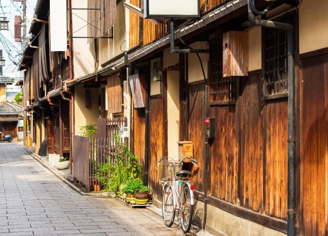 Bicycle in Kyoto 