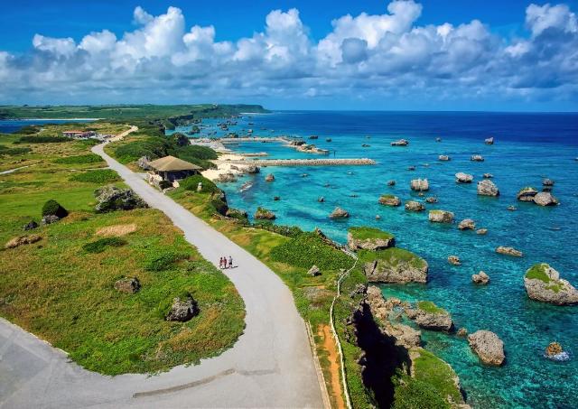 Landscape of Miyakojima Island, Okinawa, Japan