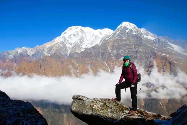 Reaching new heights – an unforgettable moment above the clouds