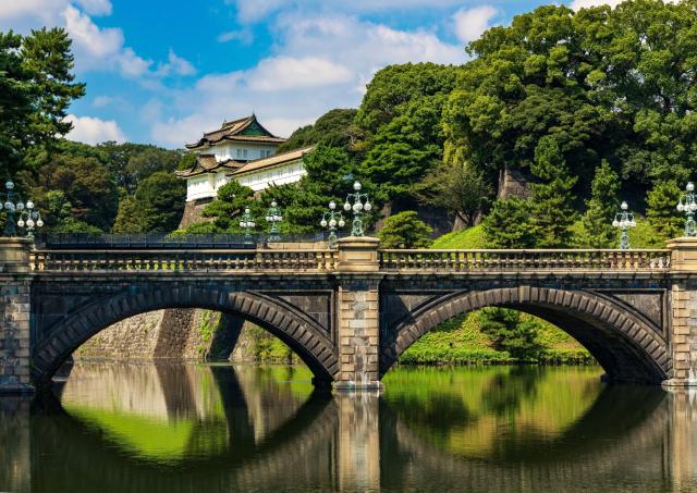 Nijubashi Bridge at the Imperial Palace, Tokyo 