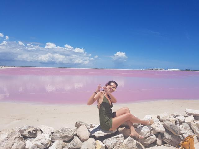 Overlooking the serene Playa de los Colorados, Cuba