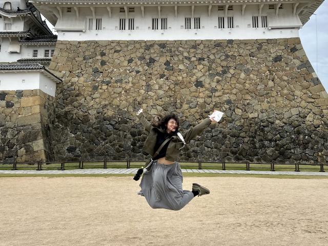At Himeji Castle