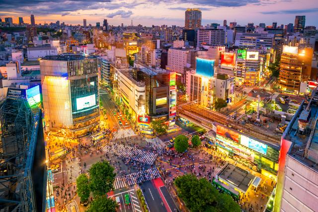 Shibuya Scramble Crossing, Tokyo 