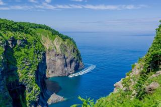 Shiretoko Peninsula's coastline