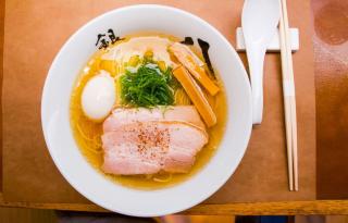 A hearty bowl of Japanese ramen