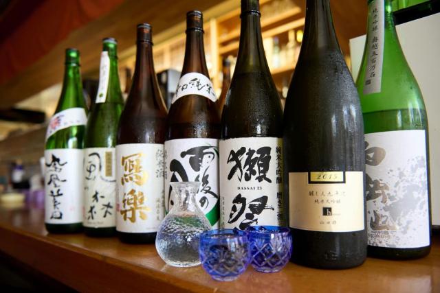Sake tasting experience