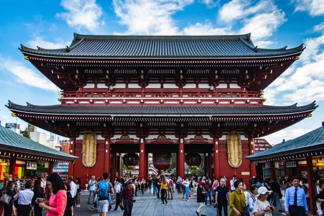 Senso-ji Temple in Asakusa, Tokyo