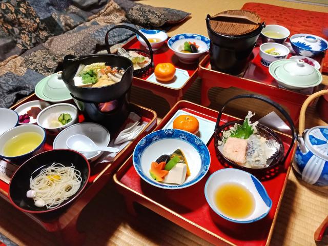 Zen-style dinner