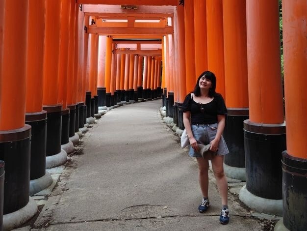 At Fushimi Inari Shrine, Tokyo