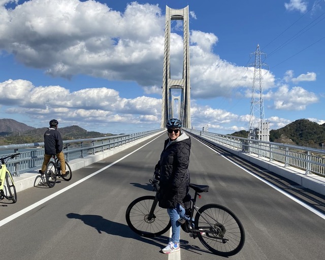 Biking around Kamijima, Ochi-gun, Iwagi