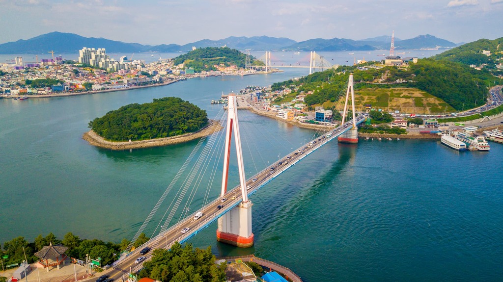 View of Yeosu