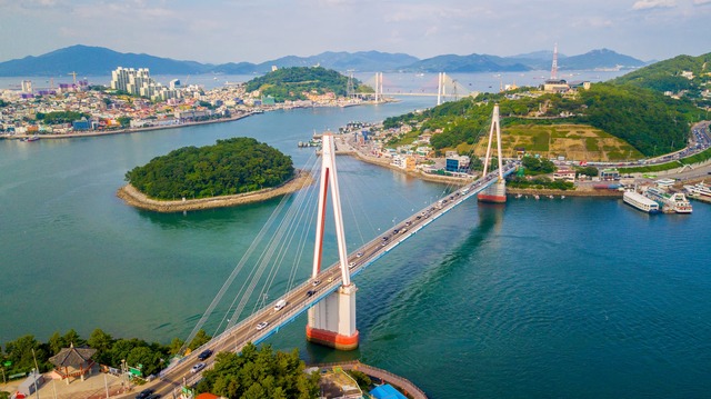 View of Yeosu