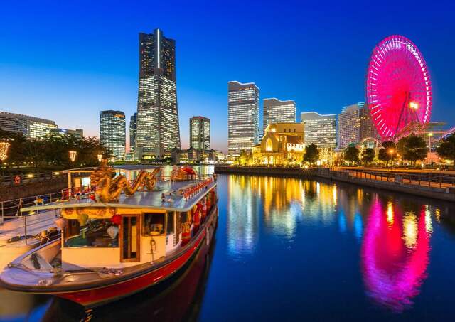 Yokohama at night