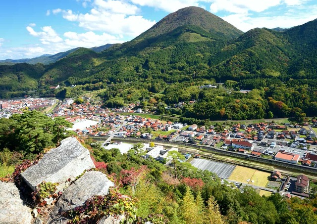 View of Tsuwano Town
