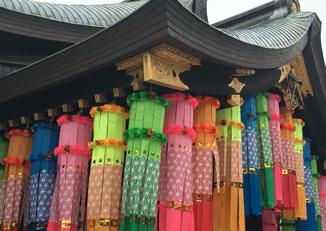 Tanabata at Masumida-jinja Shrine, Sendai