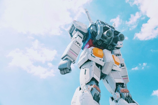 Gundam Statue in Odaiba, Tokyo
