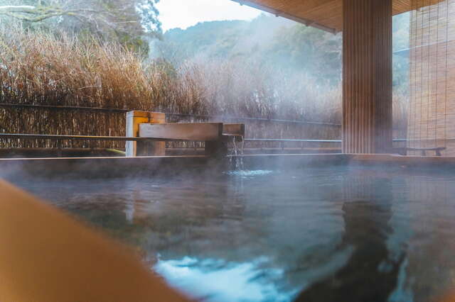 Hot spring in a ryokan 