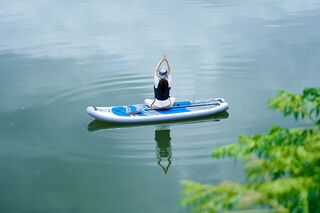 SUP on a river 