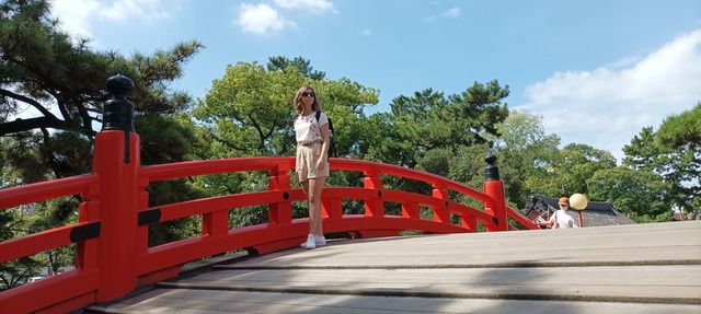 Entrance of Sumiyoshi Taisha, Osaka