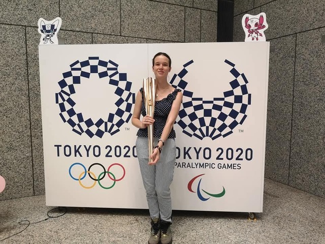 At the Tokyo Olympics 