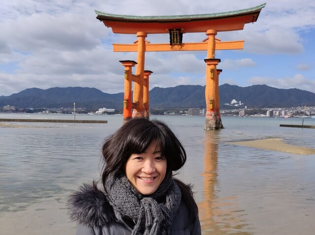 At Miyajima’s Floating Torii Gate