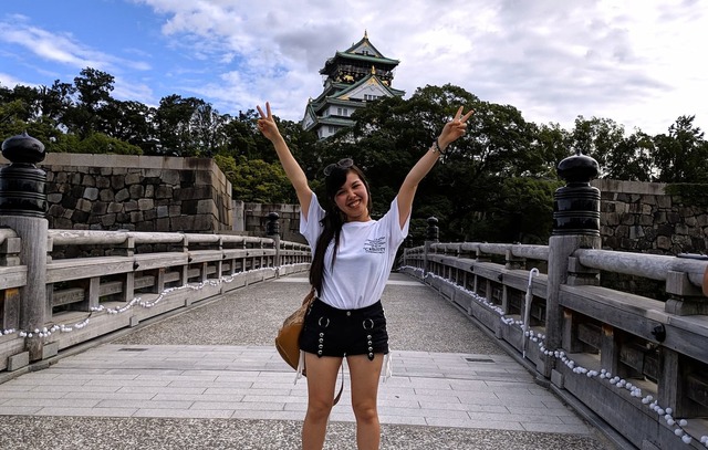 Osaka Castle Park in Osaka