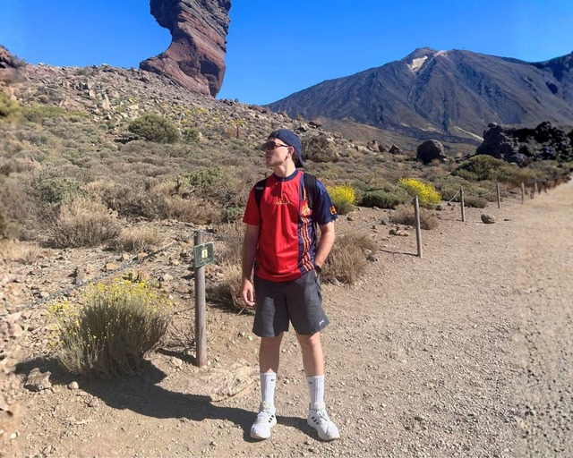Hiking on Mount Teide, Tenerife